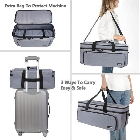 Carrying Case for Cricut Maker 3, Maker 4, Explore Air 2, Explore 3, Carry Bag - Picture 5 of 7